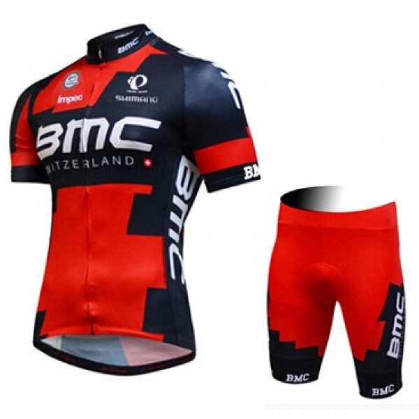 2015 BMC Radbekleidung Radtrikot Kurzarm und Fahrradhosen Kurz CKHP243